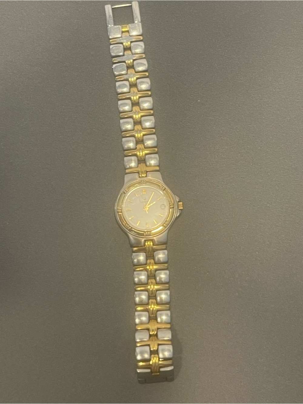 Bulova Two-Tone Gold and Silver Bracelet Watch - Picture 2 of 4